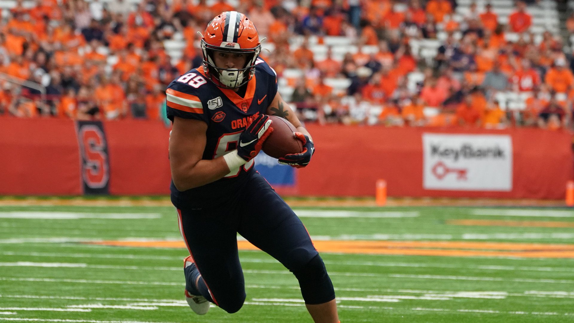 Aaron Hackett the all-time leader for touchdowns at Syracuse University for a tight end sat down with NFL Draft Diamonds owner Damond Talbot.