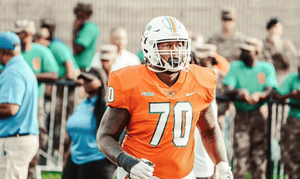 Jay Williams the standout offensive tackle from Florida A&M University recently sat down with NFL Draft Diamonds owner Damond Talbot