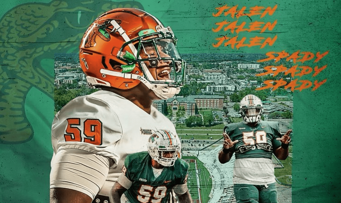Jalen Spady the anchor of the Florida A&M Rattlers offensive line recenlty sat down with NFL Draft Diamonds owner Damond Talbot.