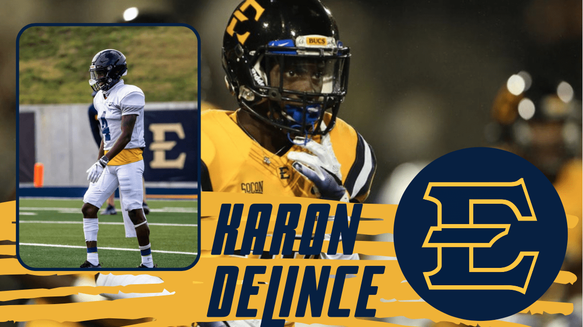 Karon Delince, DB, East Tennessee State