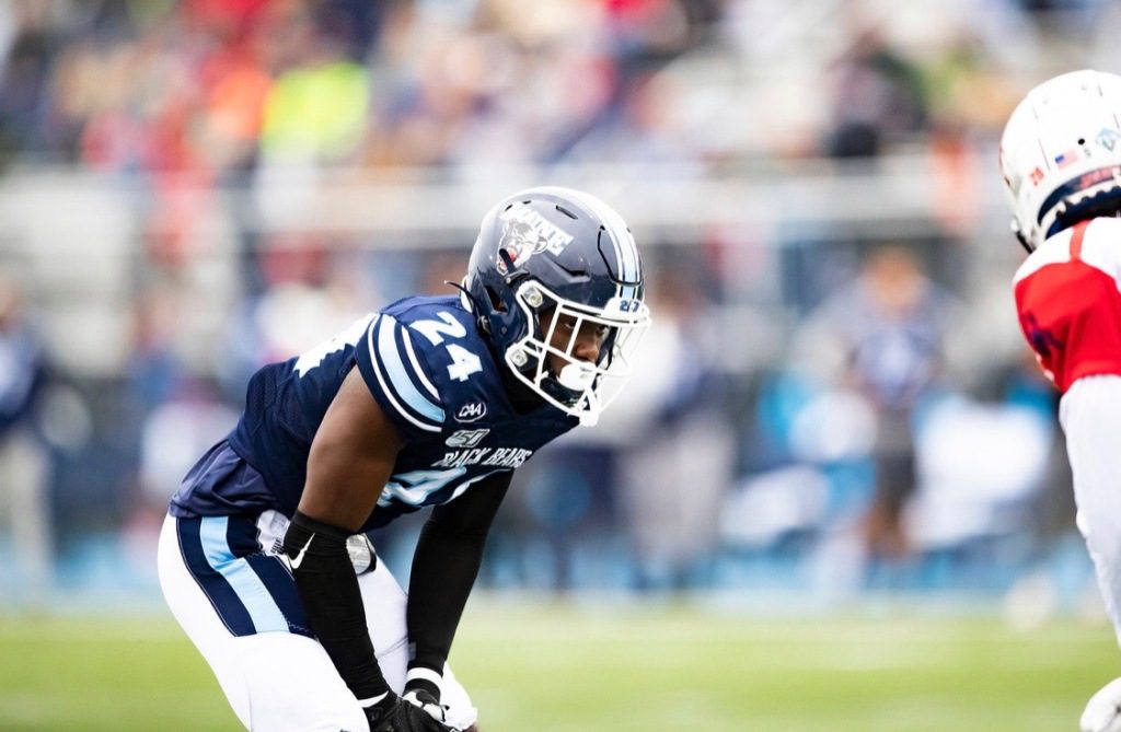 Katley Joseph the versatile defensive back from the University of Maine recently sat down with NFL Draft Diamonds owner Damond Talbot