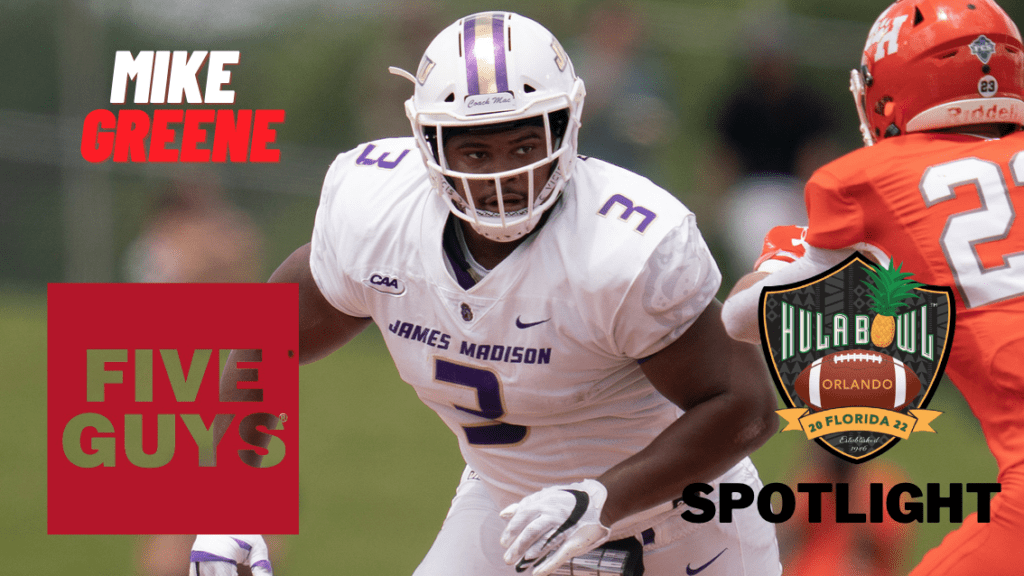 Mike Greene the defensive tackle from James Madison University recently sat down with Damond Talbot for this Hula Bowl Spotlight