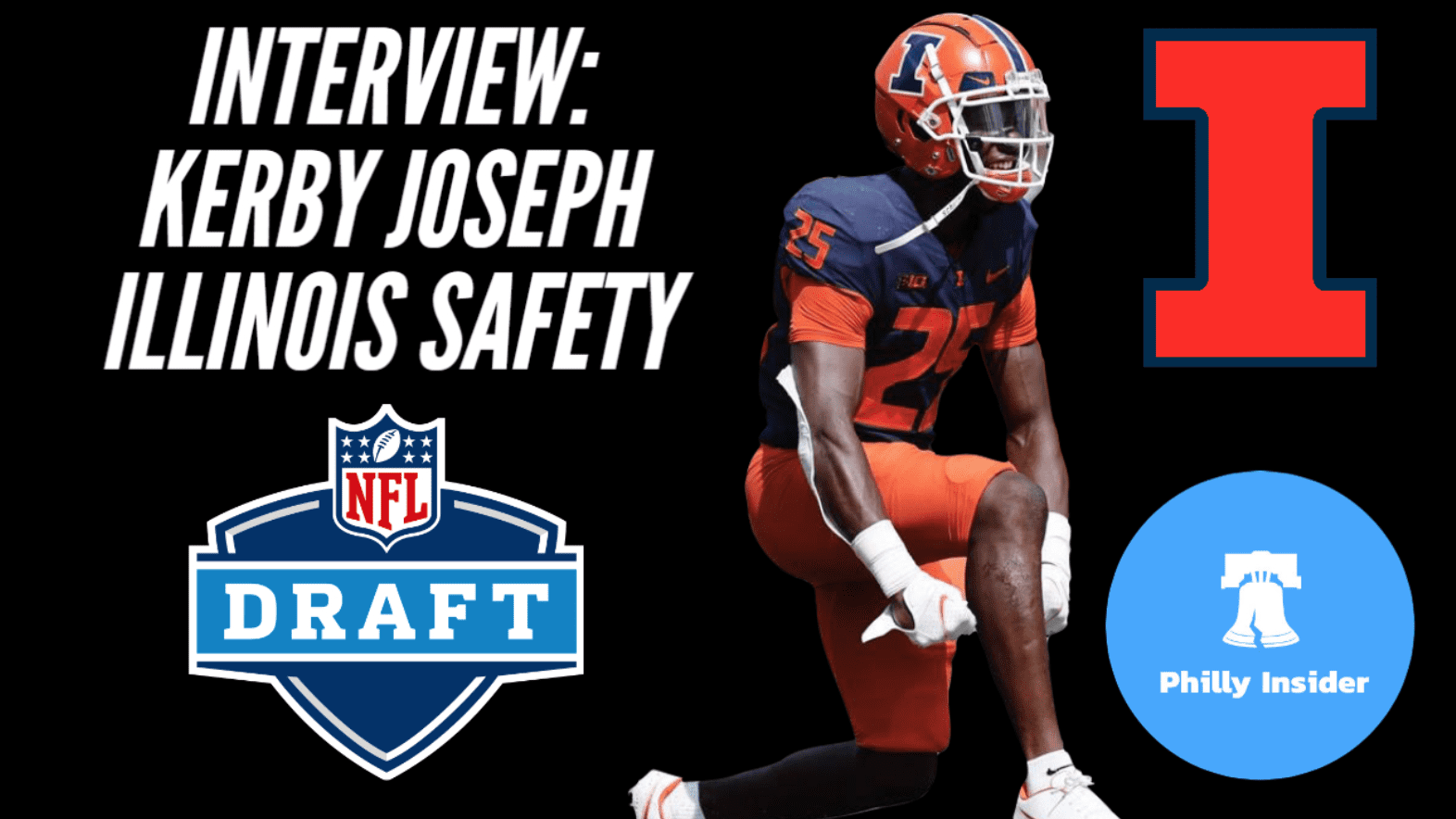 Shoutout Philly Hunter Doyle sits down with Illinois Safety Kerby Joseph to discuss his journey to the draft and his goals for his rookie season.