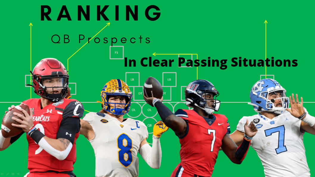 Who is the best QB Prospect in the NFL Draft in clear passing situations?