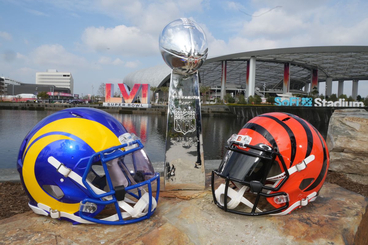 The biggest and most-watched game of the entire year is Super Bowl LVI. The Cincinnati Bengals take on the Los Angeles Rams.