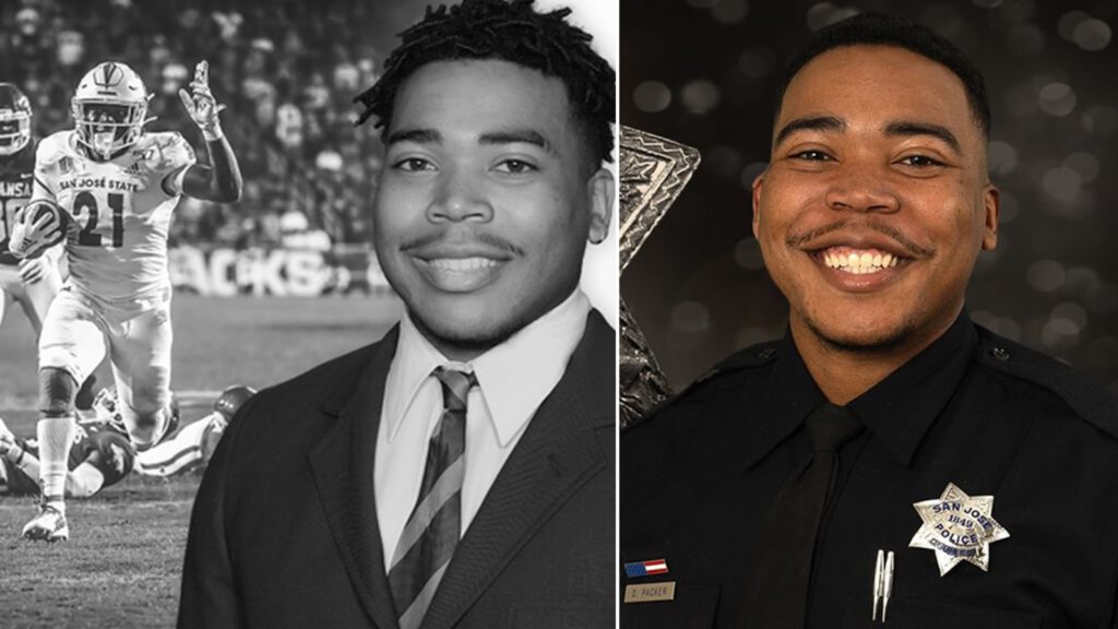 DeJon Packer was a standout football player for San Jose State University. He recently graduated and became a SJ Police Officer. He is now dead at 24.