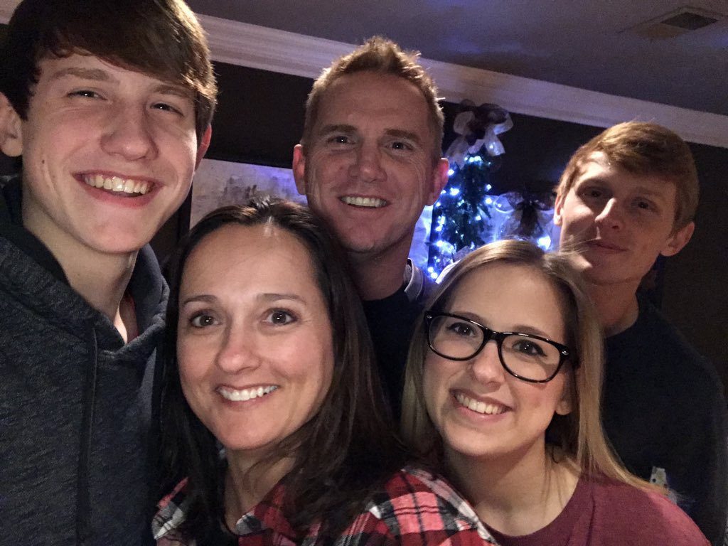 Blake Anderson had three children, two sons and a daughter with his late wife Wendy who died in 2019 after being diagnosed with cancer.  Anderson recently remarried and adopted his new wife's two children.