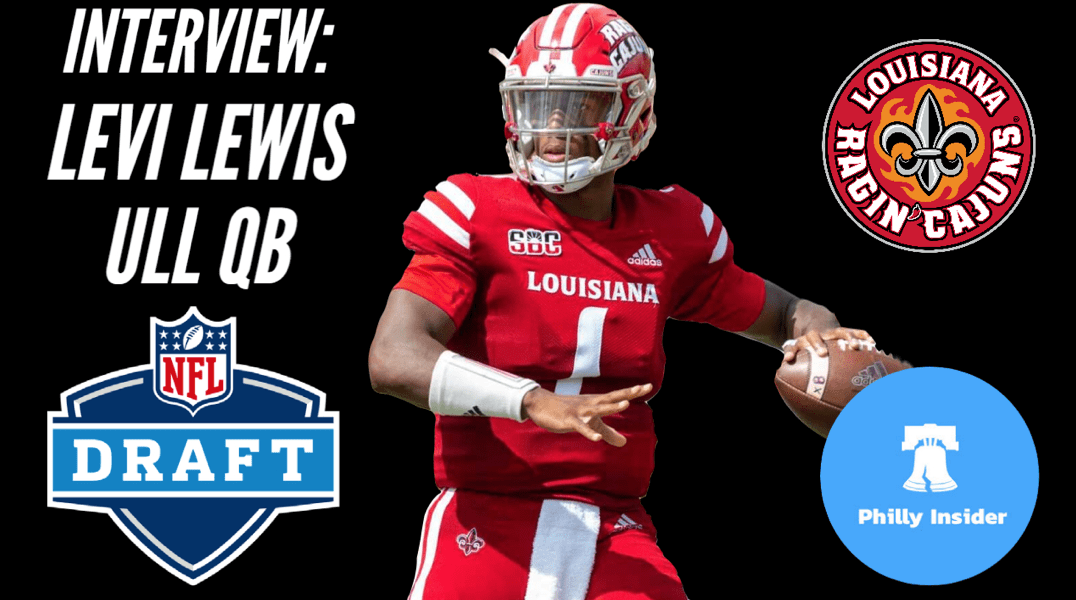 Levi Lewis is a quarterback from the University of Louisiana at Lafayette. During the 2021-22 season, he earned 2021 Second Team All-Sun Belt Conference