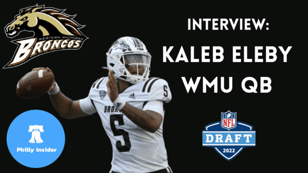 Kaleb Eleby is a dynamic quarterback from Western Michigan University. During the 2021-22 season, he earned All-Mac second team honors.