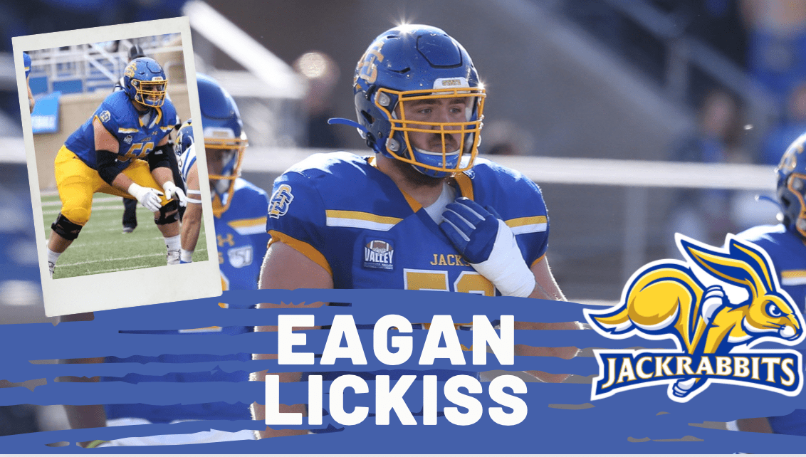 Check out this exclusive zoom interview with South Dakota State offensive lineman Eagan Lickiss. Eagan sat down with NFL Draft Diamonds lead scout Jimmy Williams for this Zoom Interview. Make sure you hit the like and subscribe button below.