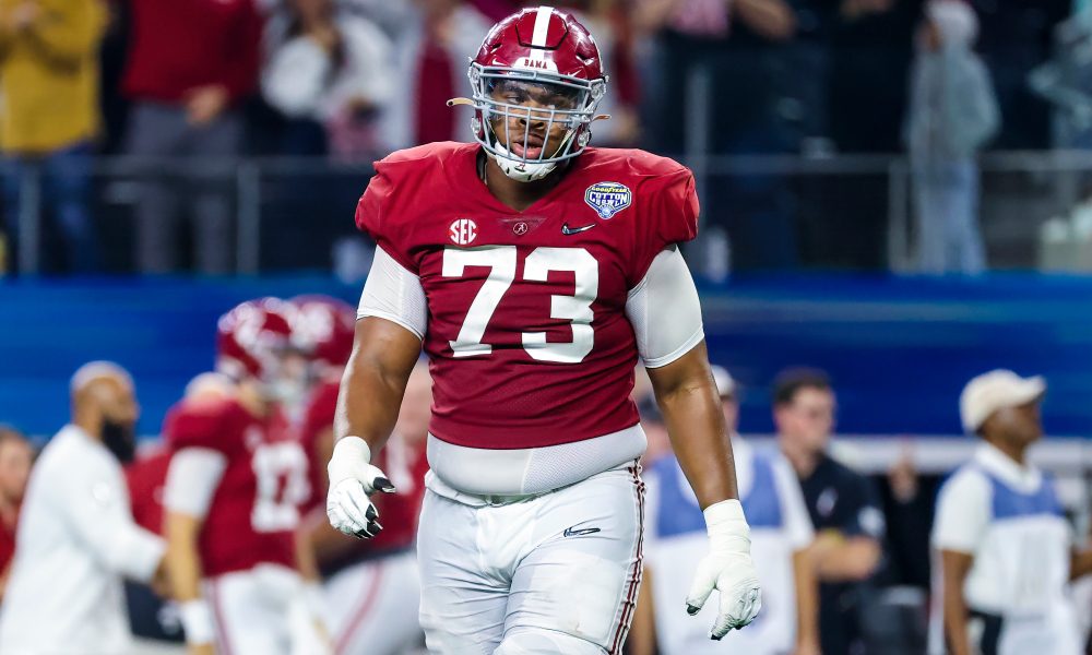 Alabama Crimson Tide's Left tackle Evan Neal is not performing in the Combine this week but he will easily be a top 10 pick. Sanjit breaks down the all 22 film and study what makes him so great.