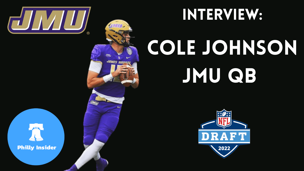 Cole Johnson is a quarterback from James Madison University. During the 2021-22 season, he was the FCS National Performer of the Year Defensive Player of the Year