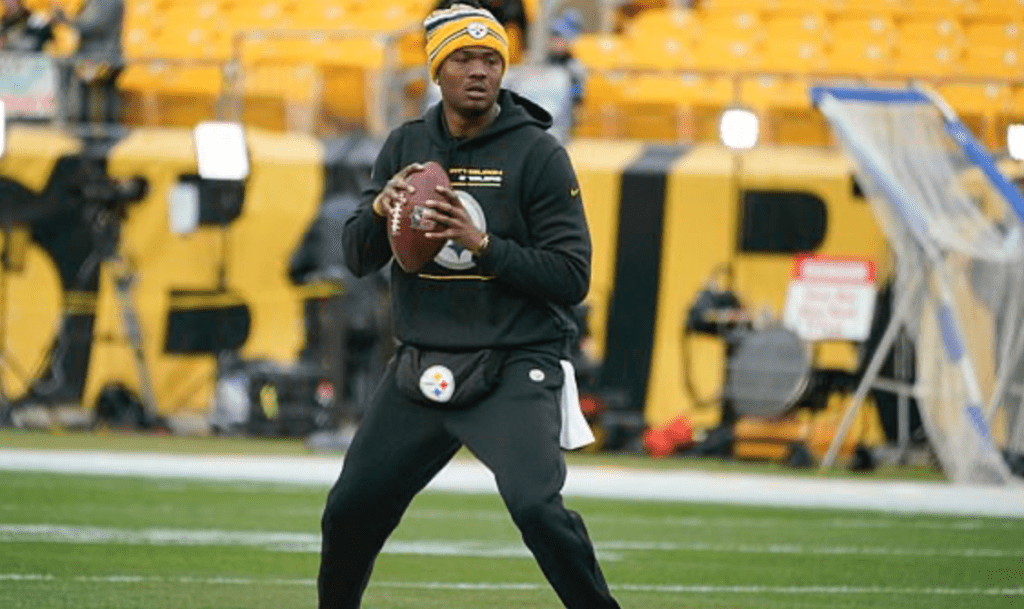 Steelers will be honoring former QB Dwayne Haskins with a #3 sticker on their helmets