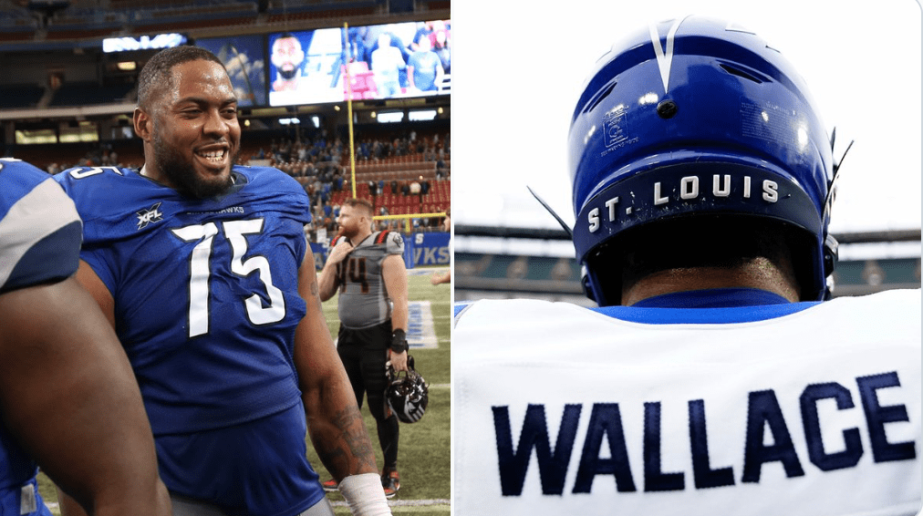 Brian Wallace was a football player who was just getting into the groove of playing at the highest level after dominating high school and college football.