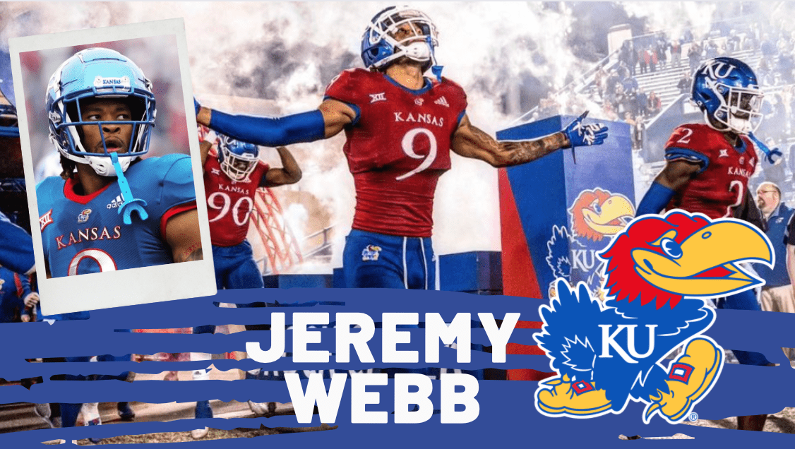 Jeremy Webb the tall and athletic cornerback at Kansas recently took time out of his busy schedule to sit down with NFL Draft Diamonds