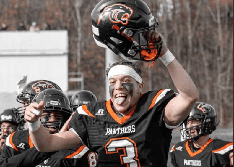 Standout High School football player Andrew Vincent died in a car accident in Connecticut