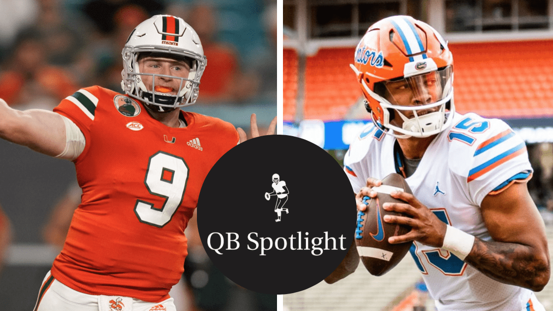 Florida QB Anthony Richardson & Miami QB Tyler Van Dyke Could Be 2 of The Best in 2022