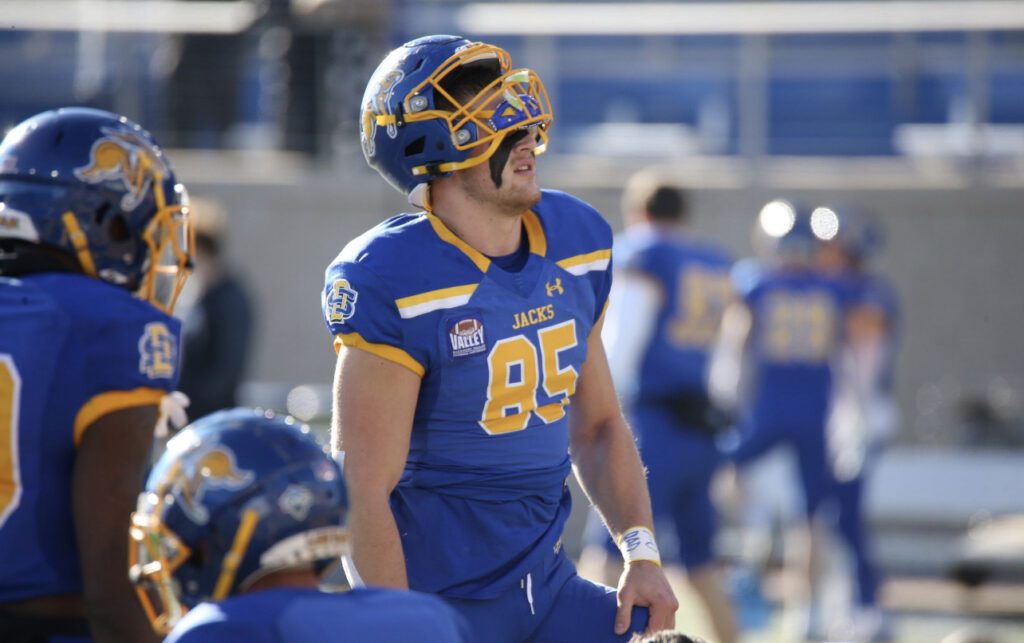 Tucker Kraft is one of the top-rated tight ends in the country out of South Dakota State University and he recently sat down with Draft Diamonds