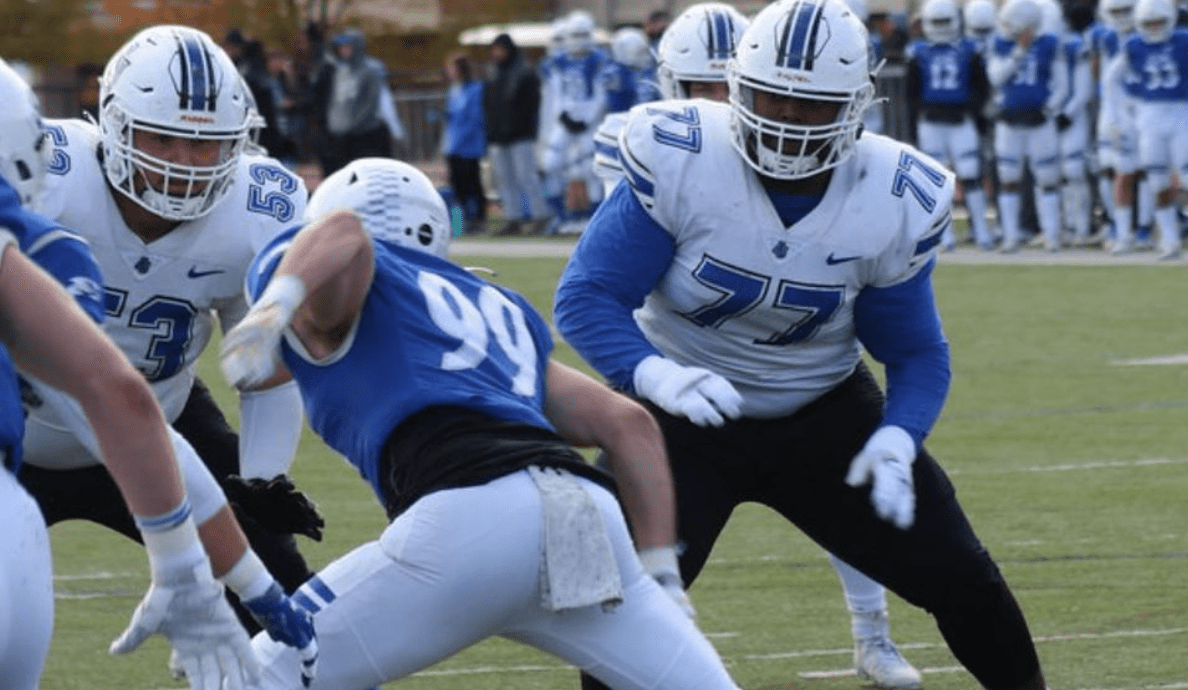 Jalen Cole the standout offensive lineman from Aurora University recently sat down with NFL Draft Diamonds owner Damond Talbot.