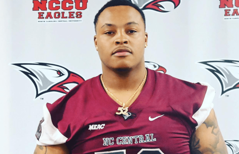 Xi Simpson the transfer offensive lineman from North Carolina Central University recently sat down with NFL Draft Diamonds owner Damond Talbot.