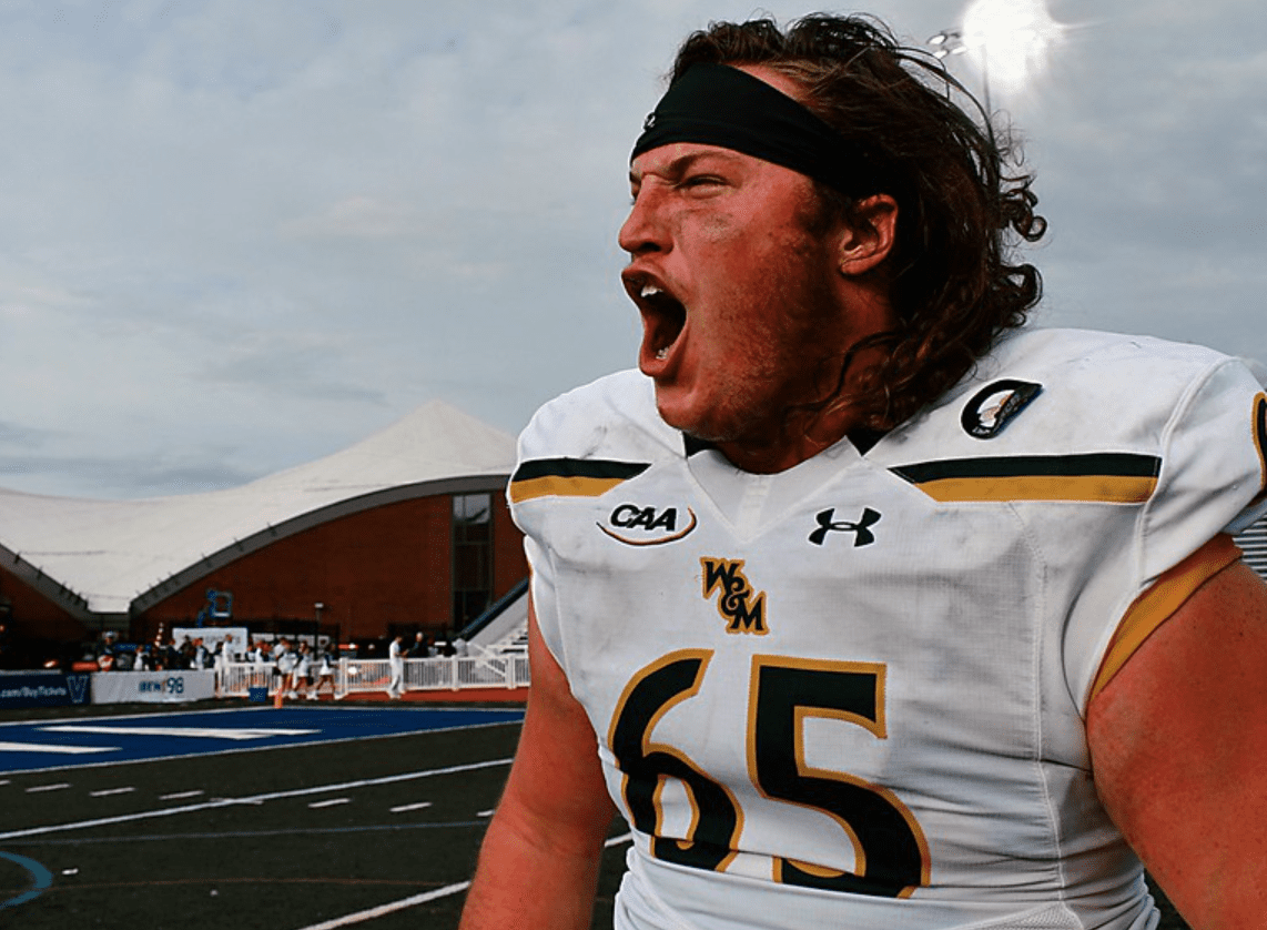 Colby Sorsdal the massive offensive lineman from William and Mary recently sat down with NFL Draft Diamonds writer Justin Berendzen