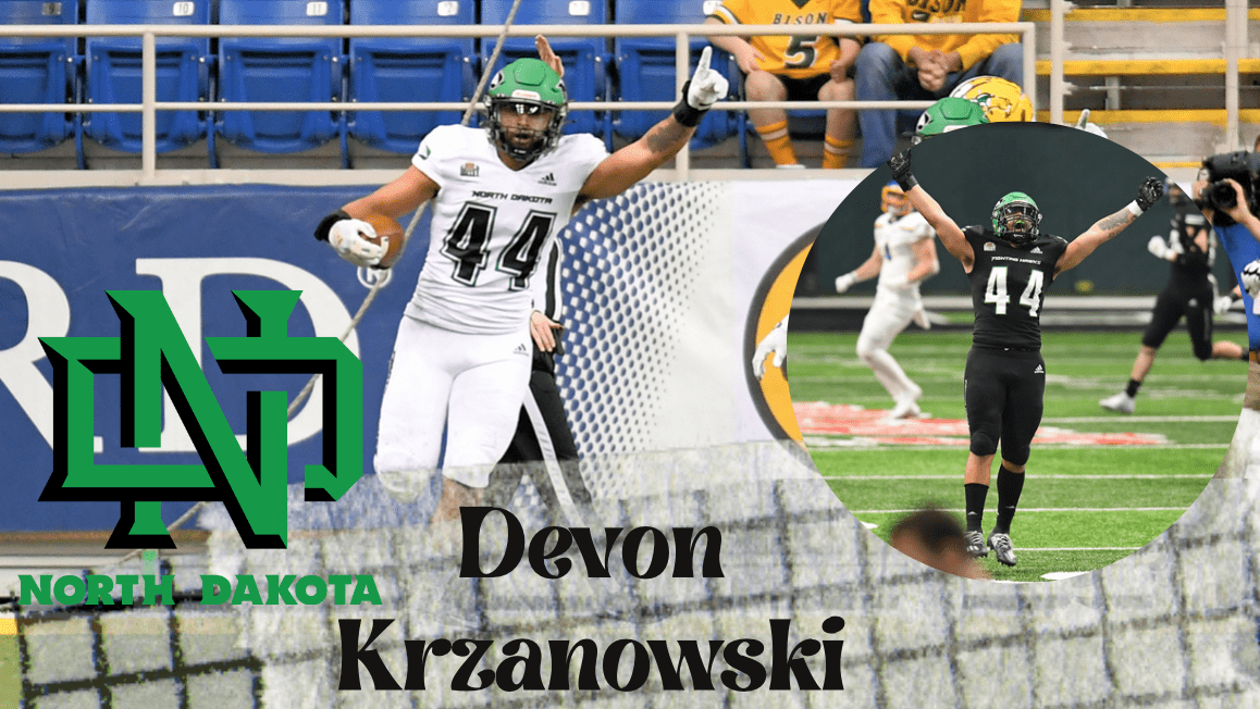 North Dakota linebacker Devon Krzanowski recently sat down with NFL Draft Diamonds scout Jimmy Williams for this exclusive Zoom Interview.