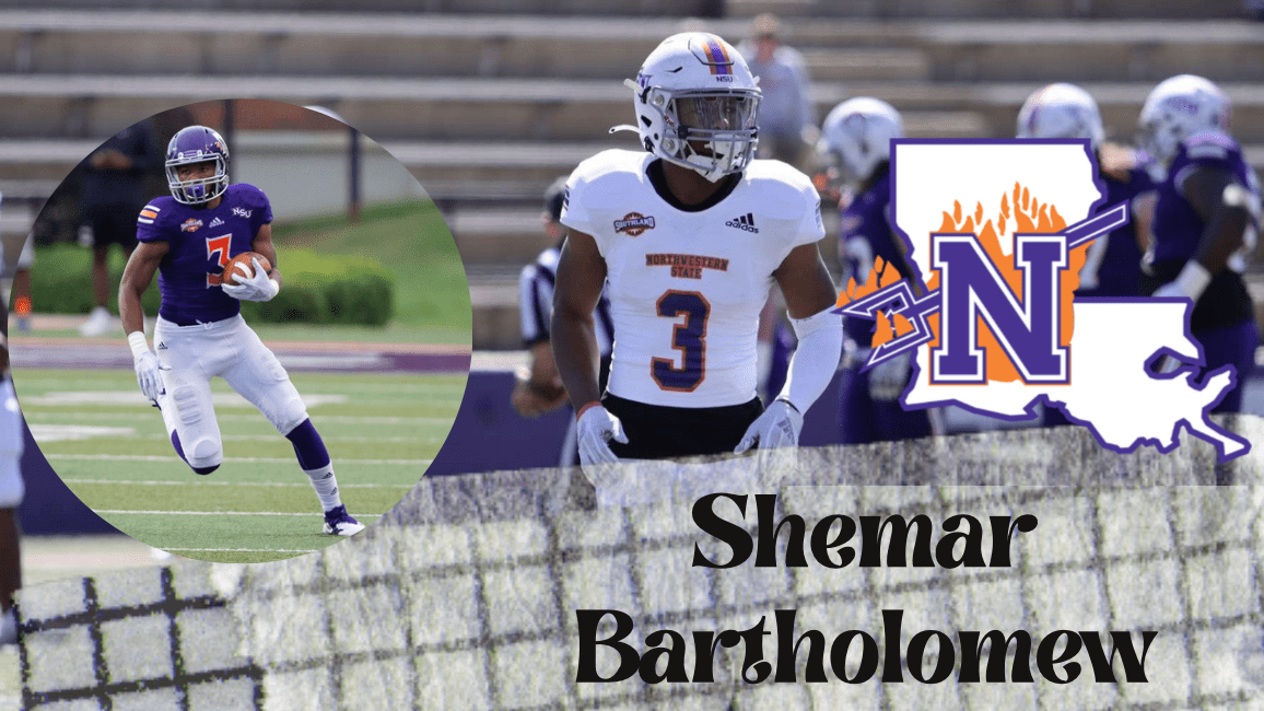 Shemar Bartholomew the versatile cornerback from Northwestern State in Louisiana recently sat down with Jimmy Williams