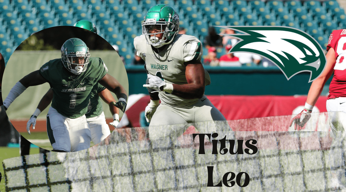 Titus Leo is one of the top-rated pass rushers in the FCS. The Wagner College standout is a player to keep an eye on.