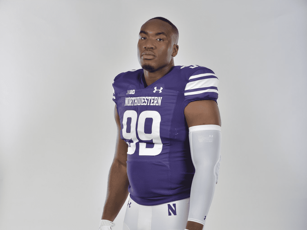Adetomiwa Adebawore is a hot prospect to watch for this upcoming season at Northwestern. Not only did he land on Bruce Feldman's Freak List as one of college football's most athletic players, but he also had a strong showing, opening the season with a win. Hula Bowl scout, Bryan Ault breaks down Adebawore in this article.