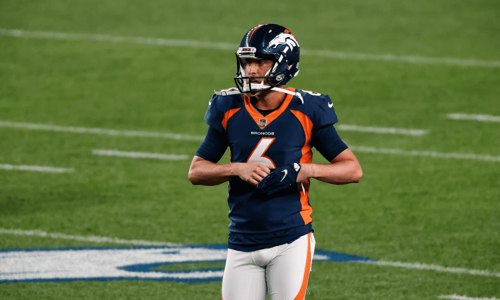 Former Broncos punter Sam Martin is in Buffalo for a visit