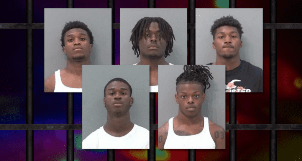 Six Angelo State football players have been arrestedd for robbing a man 