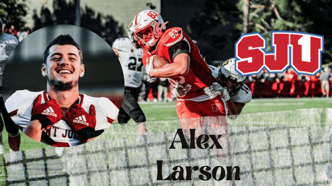 Alex Larson the standout Division 3 tight end from St John's recently sat down with NFL Draft Diamonds scout Jimmy Williams