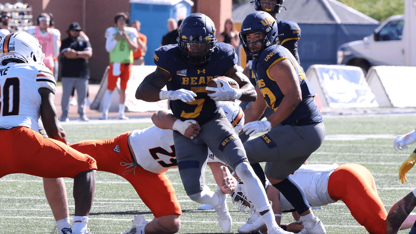 RB Elijah Dotson has been a difference maker for Northern Colorado since transferring from Sacramento State. He brings a great deal of versatility and competitiveness. Hula Bowl scout CJ Marable breaks down Dotson as an NFL Prospect in this article.
