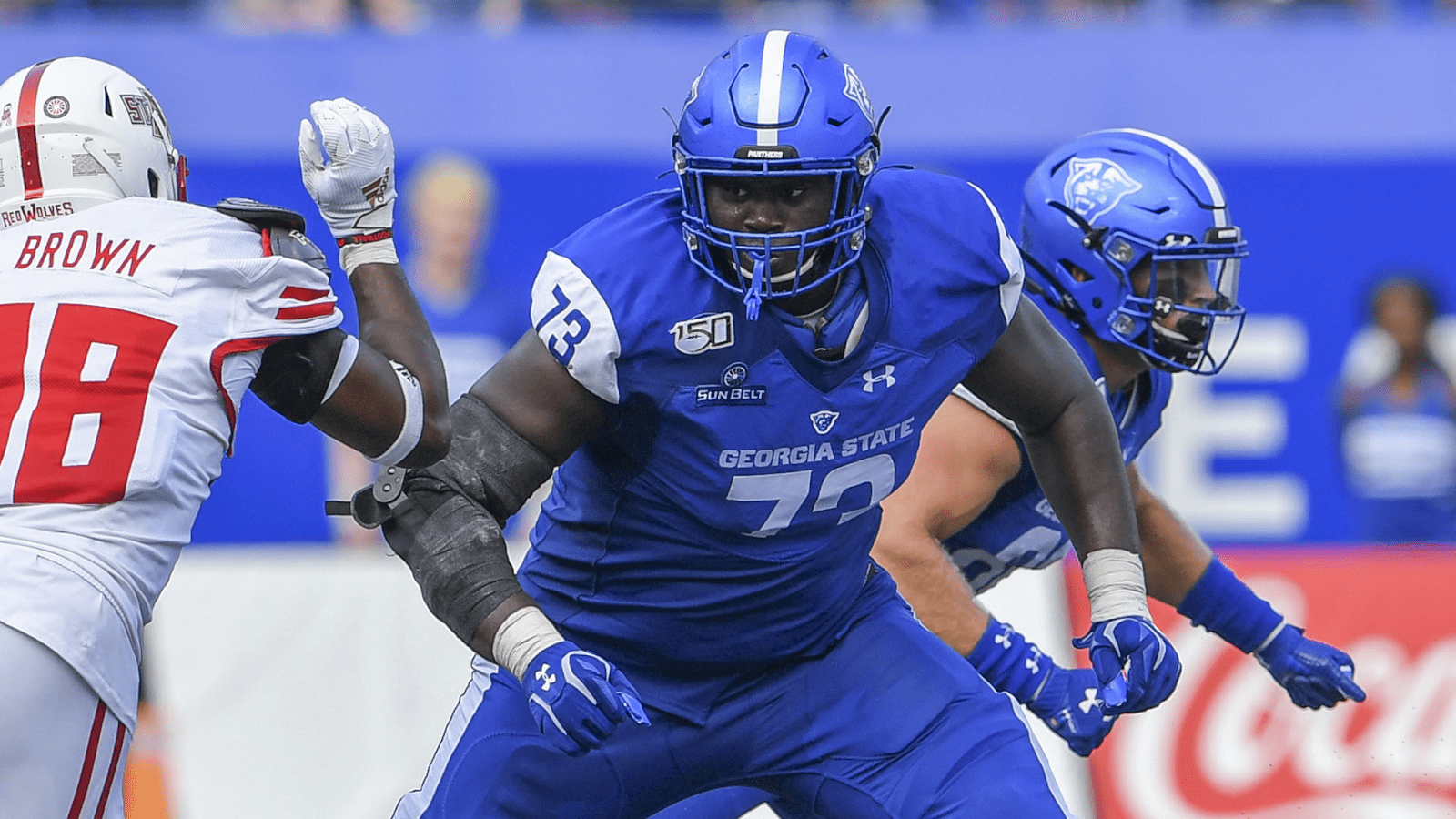 Travis Glover has massive size and displays good strength and versatility on the Georgia State offensive line. Hula Bowl scout Tully Hannah breaks down the strengths and weaknesses of Glover as an NFL Prospect in this article.