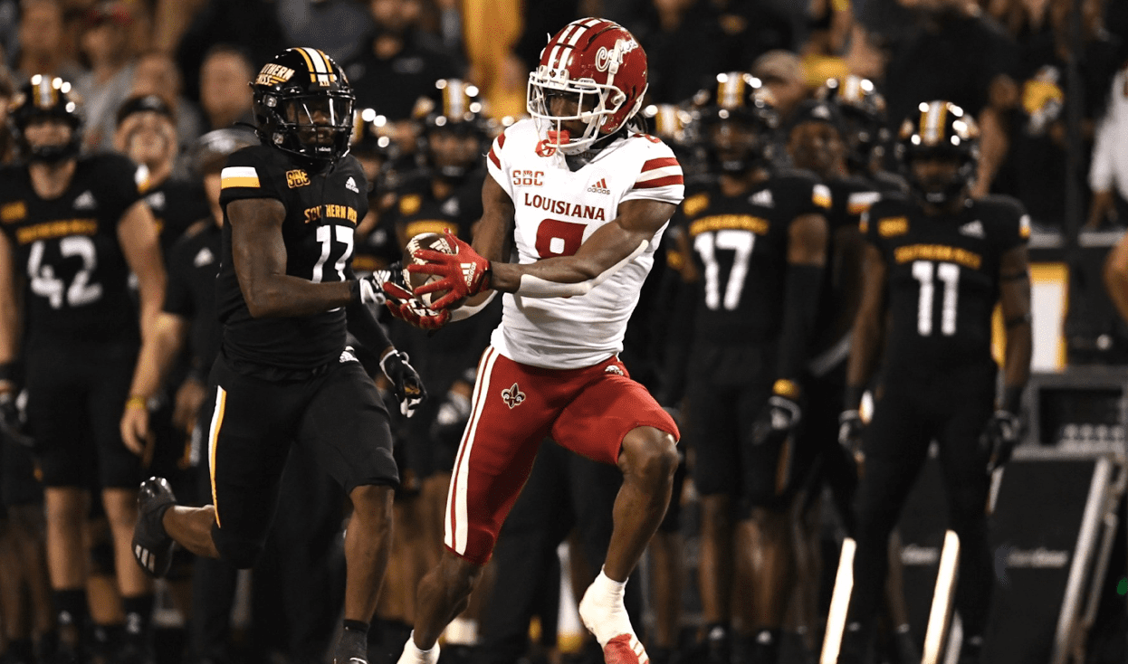 Michael Jefferson is a quality receiver for the Louisiana Ragin Cajuns who exhibits good size and athleticism. Hula Bowl scout Ryan Jaffe breaks down Jefferson as an NFL Prospect in his report.