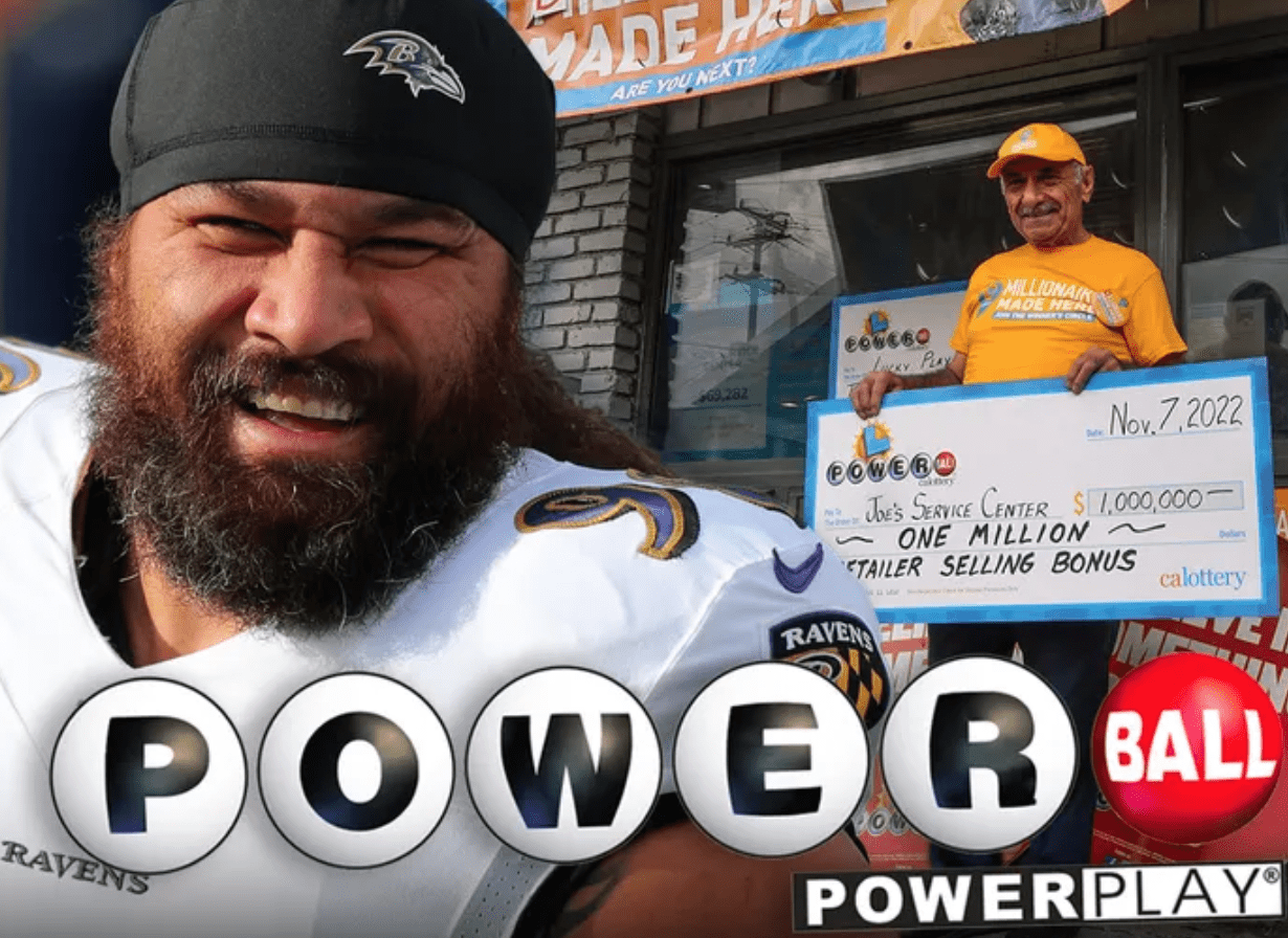 Power Ball ticket was sold by the FatherInLaw of NFL legend