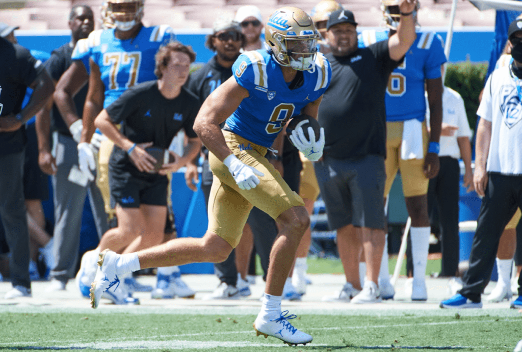 Jake Bobo is a huge target in the UCLA offense who uses great physicality. Hula Bowl scout Jake Kernen breaks down Bobo as an NFL Prospect in his report.