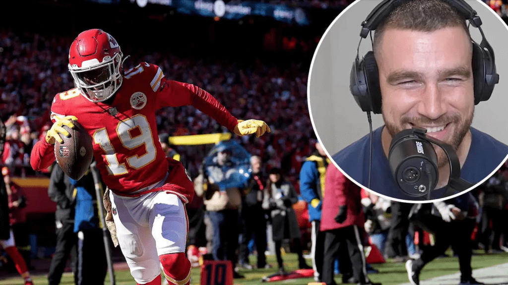 Travis Kelce calls out Giants over Kadarius Toney trade