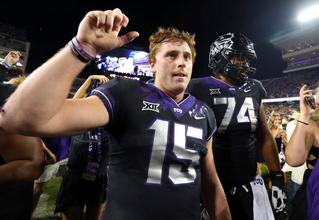 TCU quarterback Max Duggan was one of the coolest stories of the 2022 season. The TCU quarterback who had to fight to be the starting quarterback for the Horned Frogs put on one of the best college performances of all time this year.
