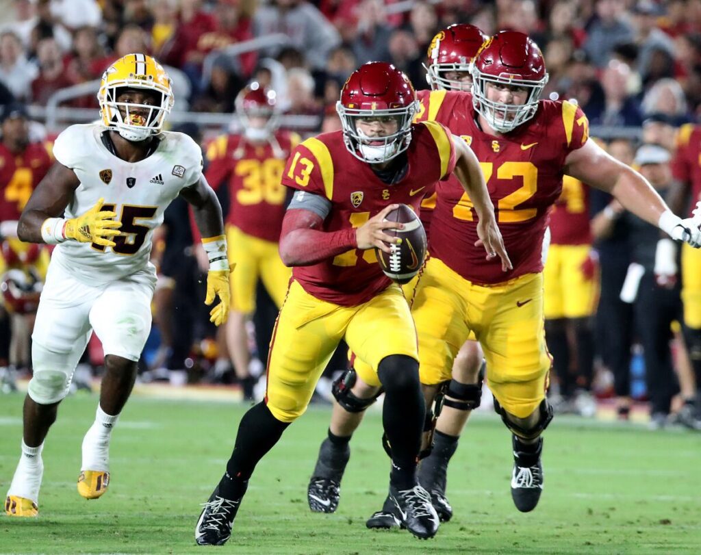 USC QB Caleb Williams says he can do anything that Patrick Mahomes can do on the field