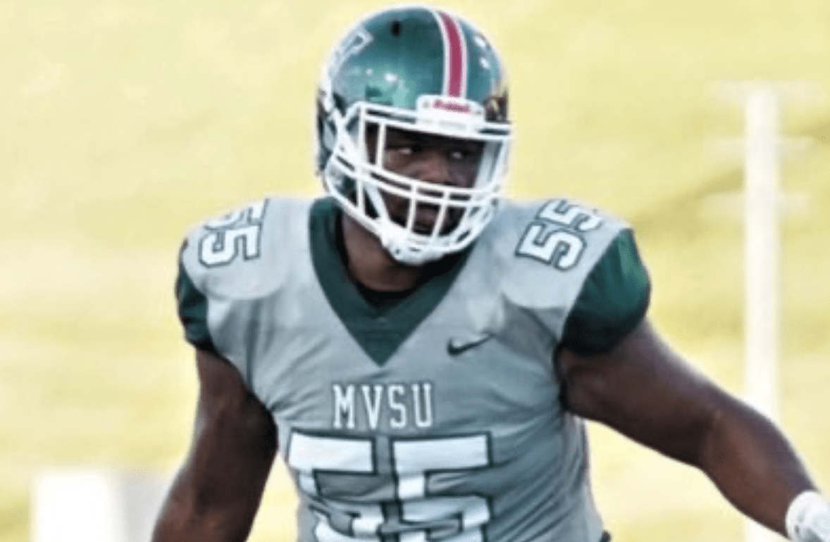 Jalen Jones the versatile offensive lineman from Mississippi Valley State University recently sat down with Justin Berendzen of Draft Diamonds