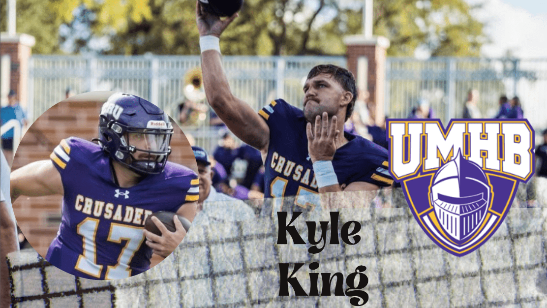 Kyle King the standout quarterback from Mary Hardin Baylor recently sat down with NFL Draft Diamonds scout Jimmy Williams for this exclusive Zoom Interview.