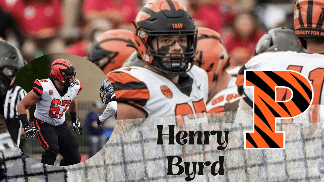 Henry Byrd is one of the most athletic offensive linemen in the Ivy League. Byrd is a big boy with quick feet who recently sat down with NFL Draft Diamonds scout Jimmy Williams