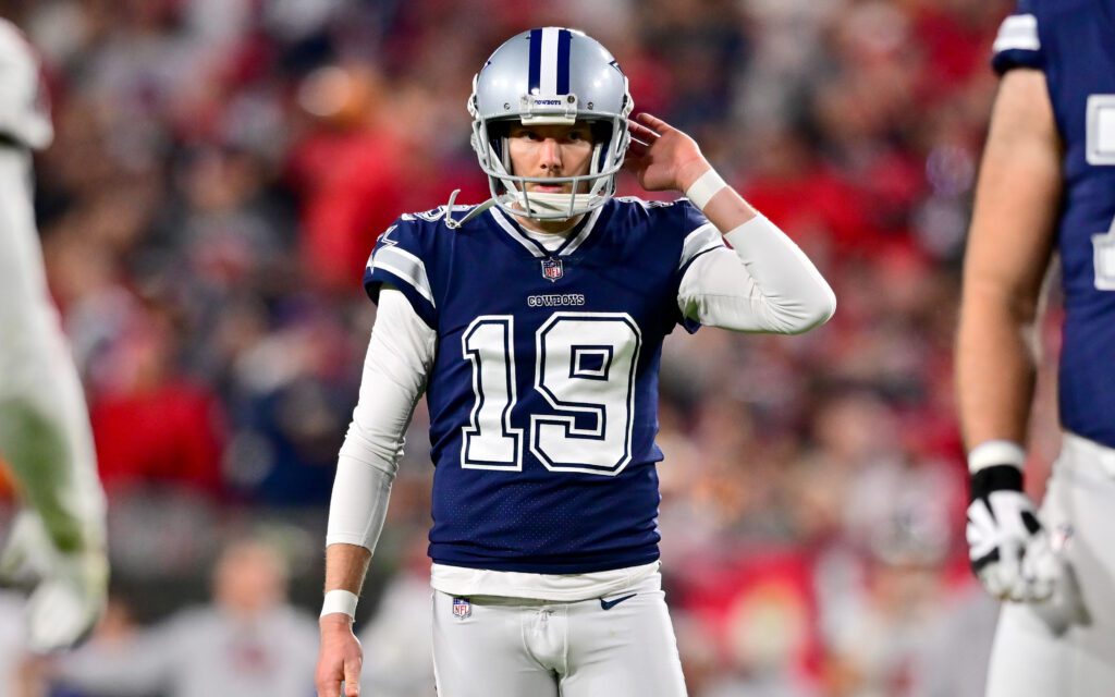 Vegas odds are really high this week for Cowboys kicker Brett Maher to miss an extra point