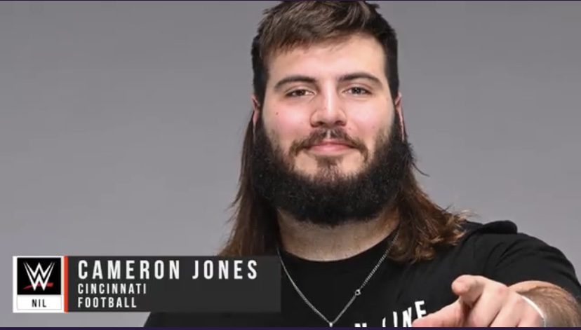 Big Cameron Jones of Cincinnati was signed by the WWE for their Next In Line NIL deal.