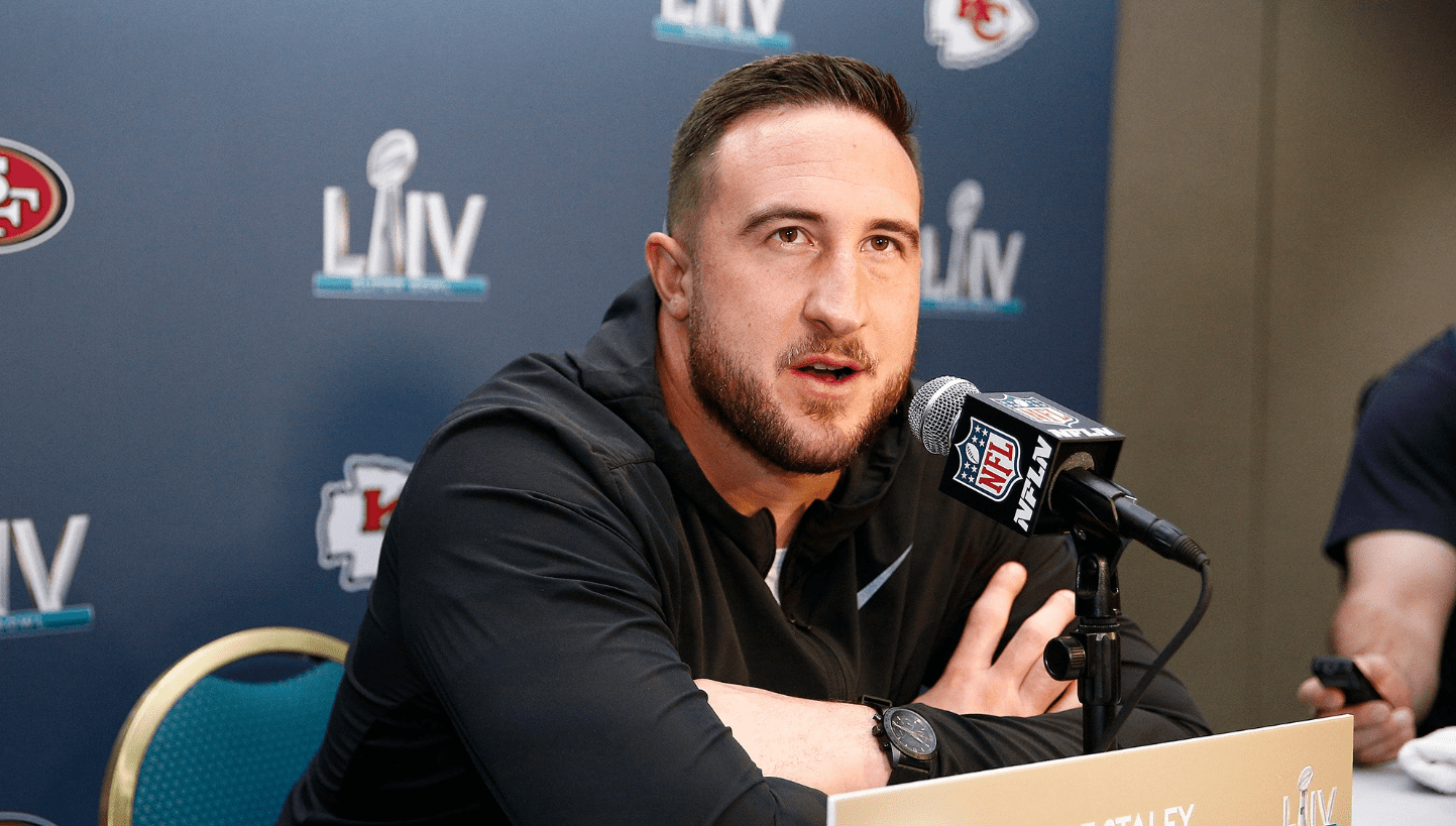 Joe Staley tears up Giants rookie pass rusher saying Kayvon Thibodeaux gets bodied by average tackles