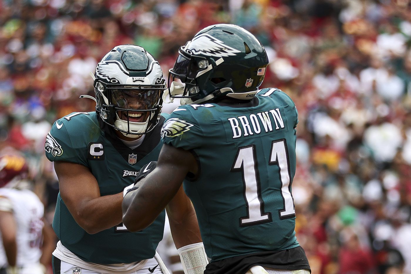 “Listen, I love Philly. (But) if you do not pay this man, just ship me off wherever he fitting to go,” Brown said. “You talk about pressure? Howie, get it done.”