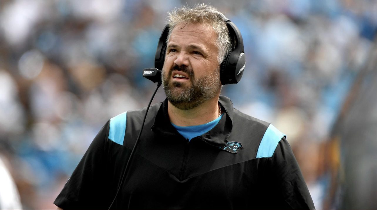 Matt Rhule claims the Carolina Panthers are still refusing to pay his severance pay after he was fired by the team and later hired by Nebraska.