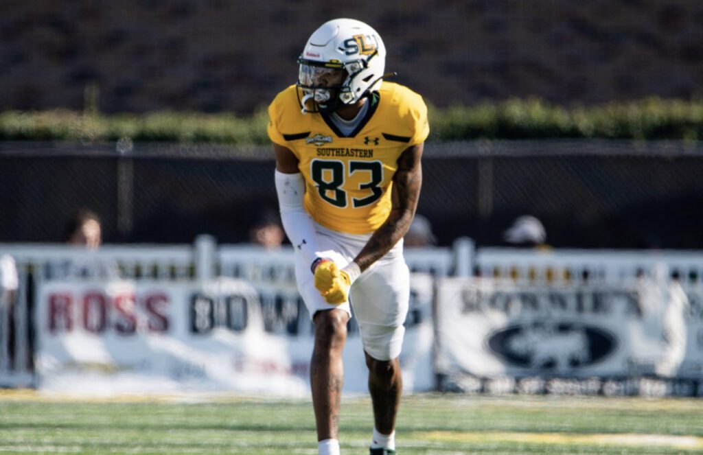CJ Turner the standout wide receiver from Southeastern Louisiana University recently sat down with NFL Draft Diamonds scout Justin Berendzen