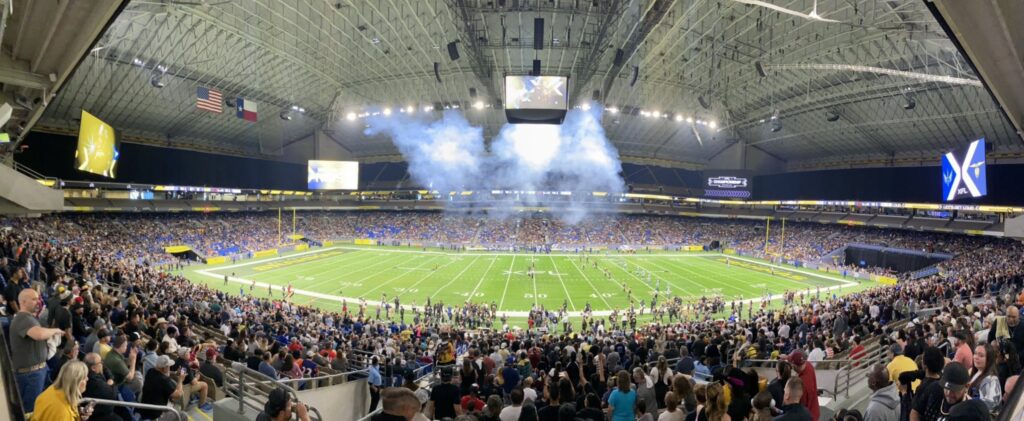 XFL Attendance on Day 2 starts off looking great! San Antonio Fans Show Up and are rewarded for it!